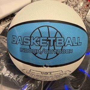 Blue and White Basketball